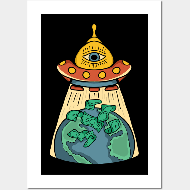 Save our Earth Wall Art by growingartwork